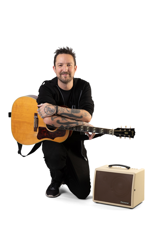 Frank Turner Musician in my studio in Colchester